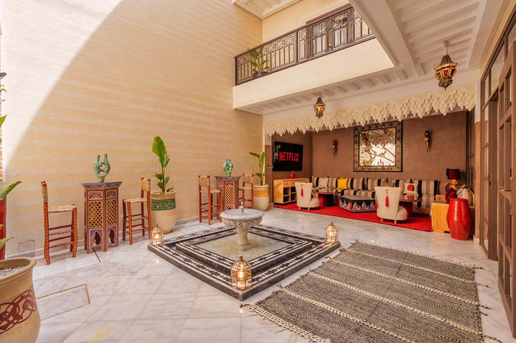 Riad Dar Arwa Marrakesch Exterior foto